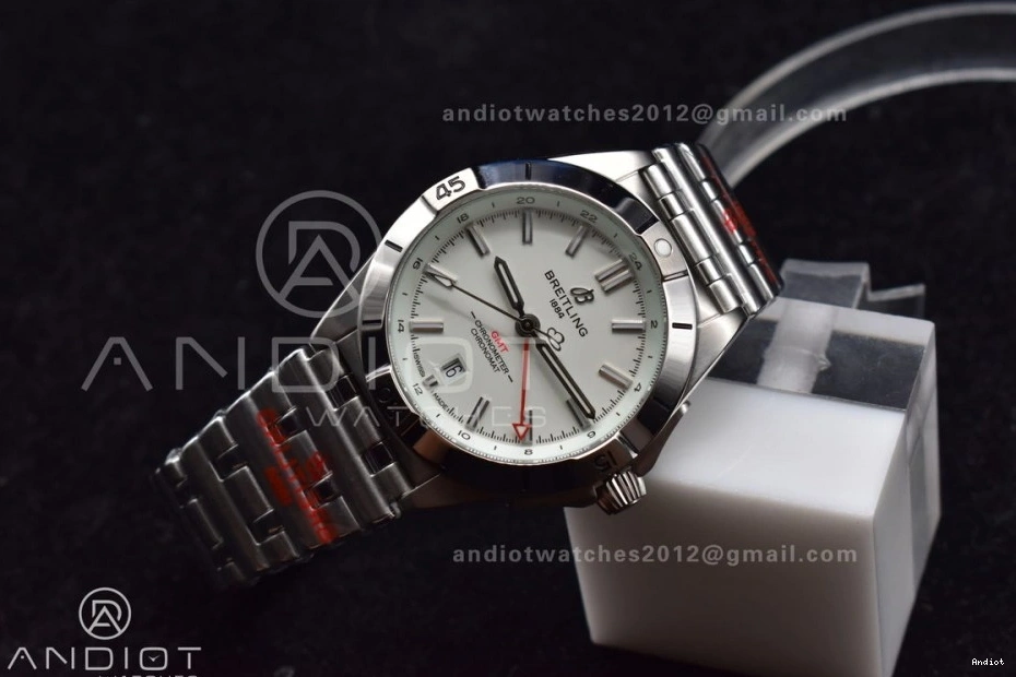 Chronomat On SS 532 White Factory 1:1 Dial Edition Automatic BLS Bracelet GMT Best Breitling Affordable A 40mm 0726